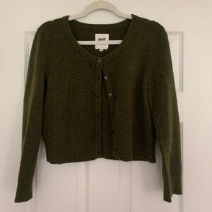 Aerie Green Cardigan